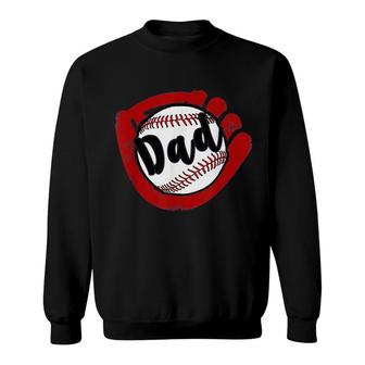 Baseball Dad For Baseball Softball Mom Sweatshirt | Mazezy