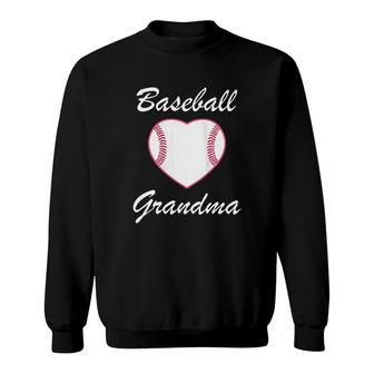 Baseball Grandma Sweatshirt | Mazezy