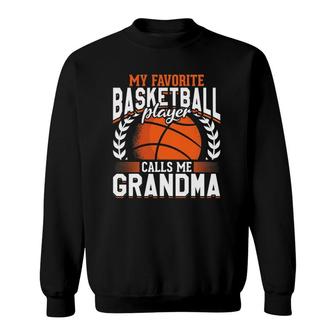 Basketball Player Grandma Mothers Day Basketball Sweatshirt | Mazezy