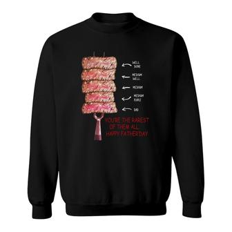 Bbq You're The Rarest Of Them All Happy Father's Day Sweatshirt | Mazezy