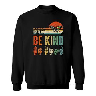 Be Kind Autism Awareness Teacher Kindness Sweatshirt - Thegiftio UK