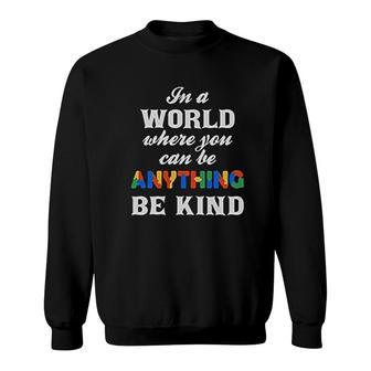 Be Kind Awareness Sweatshirt | Mazezy