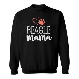 Beagle Mama Dog Owner Gifts For Women Mother Sweatshirt | Mazezy