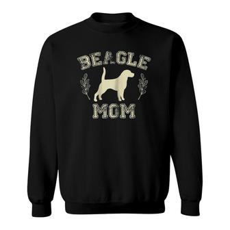 Beagle Mom Dog Lover Mother's Day Sweatshirt | Mazezy AU