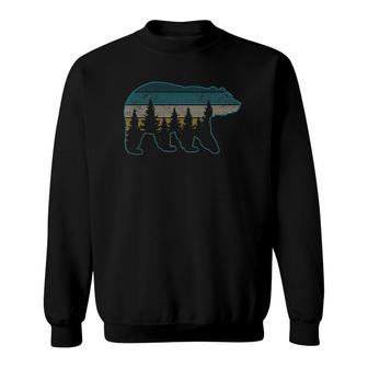 Bear Nature Grizzly Brown Black Bear Gift Sweatshirt | Mazezy