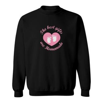 Best Are Homemade Expecting Parents Baby Sweatshirt | Mazezy