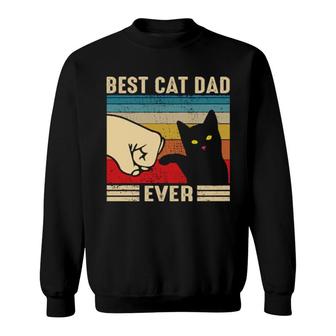 Best Cat Dad Ever Sweatshirt | Mazezy