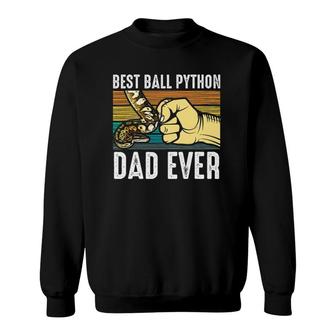 Best Dad Ball Python Owner Gift Snake Lover Sweatshirt | Mazezy CA