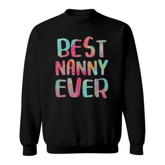 Best Nanny Ever Mother's Day Sweatshirt | Mazezy