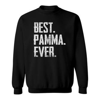 Best Pamma Ever - Vintage Father Sweatshirt | Mazezy CA
