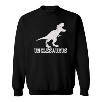 Best Uncle Dinosaur Unclesaurus Gifts For Father's Day Sweatshirt | Mazezy