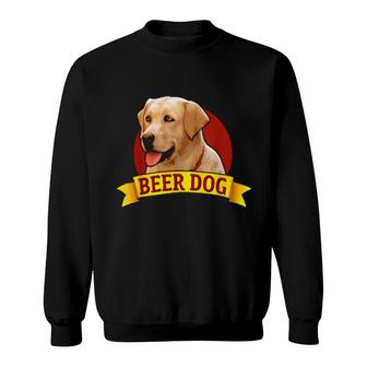Bier Hund Labrador Retriever Craft Beer Sweatshirt | Mazezy UK
