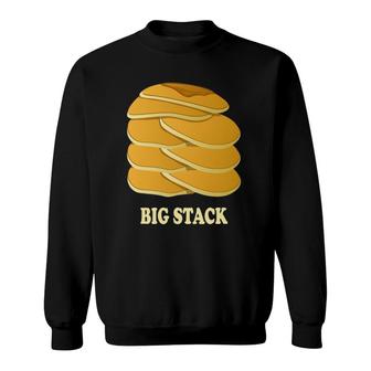 Big Stack Of Pancakes Father's Day Birthday Gifts Sweatshirt | Mazezy