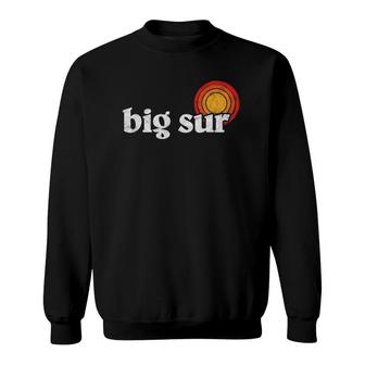 Big Sur Vintage Beach Retro California Sweatshirt | Mazezy