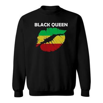 Black Queen Most Powerful African American History Pride Sweatshirt | Mazezy