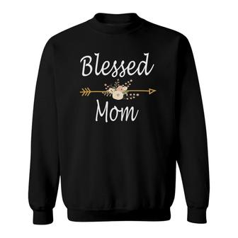 Blessed Mom Mother's Day Gifts Sweatshirt | Mazezy
