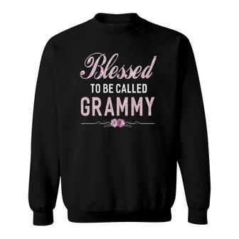 Blessed To Be Called Grammy Mother's Day Sweatshirt | Mazezy