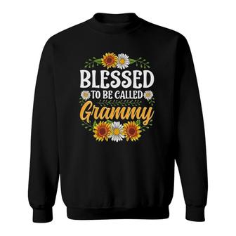 Blessed To Be Called Grammy Mothers Day Sweatshirt | Mazezy