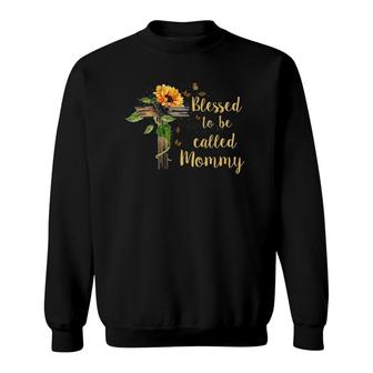Blessed To Be Called Mommy Mother's Day Gift Christian Mom Sweatshirt | Mazezy CA