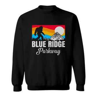 Blue Ridge Parkway National Park Vintage Retro Sunset Travel Adventure Sweatshirt - Thegiftio