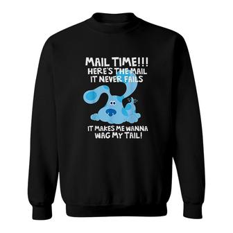 Blues Clues Mail Time Heres The Mail Sweatshirt | Mazezy