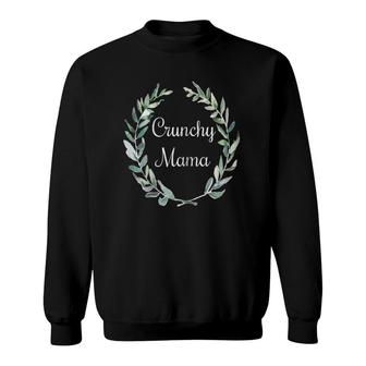 Boho Crunchy Mama, All Natural Mother Gift Sweatshirt | Mazezy