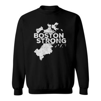 Boston Strong Massachusetts City Of Boston Gift Sweatshirt | Mazezy