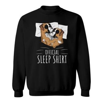 Boxer Dog Official Sleep Sweatshirt | Mazezy