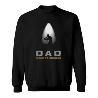 Boxing Dad Boxing Apparel Boxing Sweatshirt | Mazezy