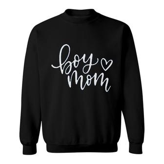 Boy Mom Heart Sweatshirt | Mazezy