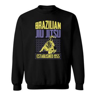 Brazilian Jiu Jitsu Established 1955 Bjj Master Training Sweatshirt | Mazezy