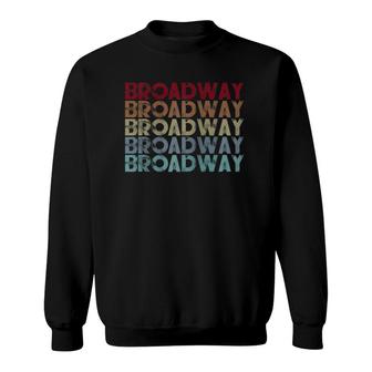 Broadway Musical Design Theatre Musical Lovers Gift Raglan Baseball Tee Sweatshirt | Mazezy