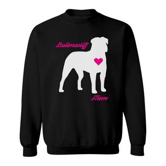 Bullmastiff Mom - Mother's Day Bull Mastiff Dog Sweatshirt | Mazezy
