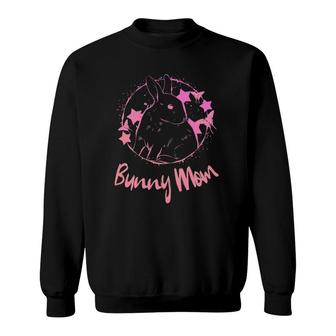 Bunny Mom Girl Women Cute Bunnies Gift Idea Sweatshirt | Mazezy
