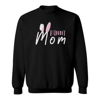 Bunny Mom Mother's Day Gift Rabbit Sweatshirt | Mazezy