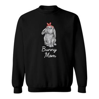 Bunny Rabbit Mom Sweatshirt | Mazezy