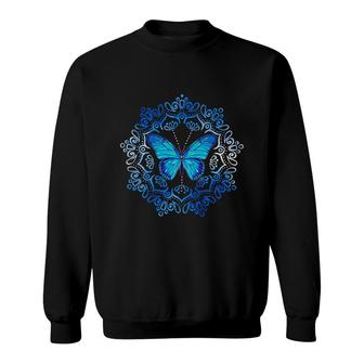 Butterfly Beautiful Sweatshirt | Mazezy