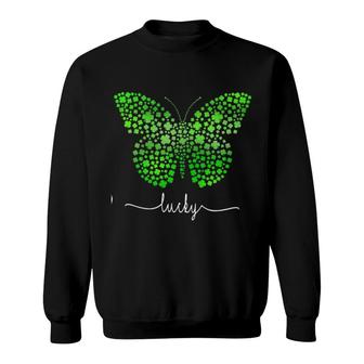 Butterfly Lucky Sweatshirt | Mazezy