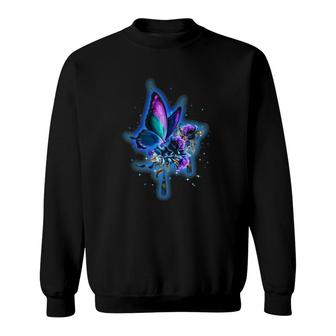 Butterfly Magical Sweatshirt | Mazezy