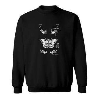 Butterfly Tattoos Sweatshirt | Mazezy