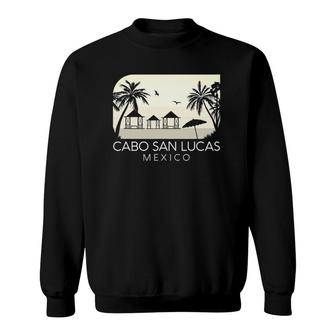 Cabo San Lucas Mexico Retro Mexican Resort Vacation Trip Sweatshirt | Mazezy