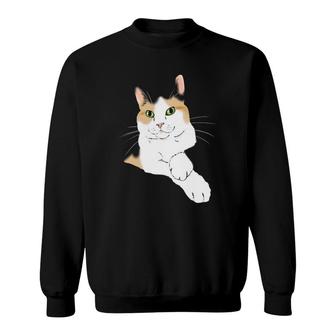 Calico Cat Calico Mom Lover Cat Lover Sweatshirt | Mazezy