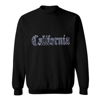 California Blue Sweatshirt | Mazezy