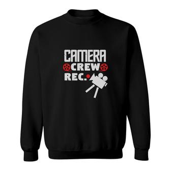 Camera Crew Rec Sweatshirt | Mazezy