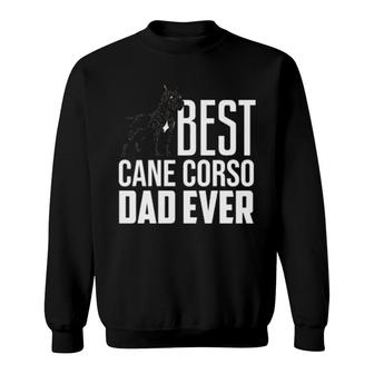 Cane Corso Dad Dog Italian Mastiff Puppy Sweatshirt | Mazezy