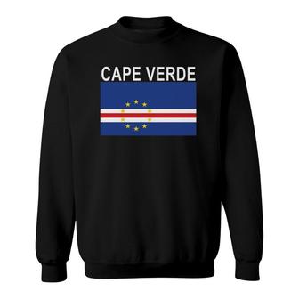 Cape Verde Flag Verdean National Pride Sweatshirt | Mazezy AU