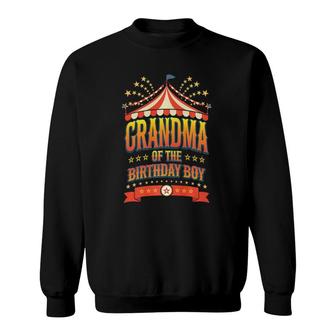 Carnival Circus Birthday Party Costume Grandma Sweatshirt | Mazezy