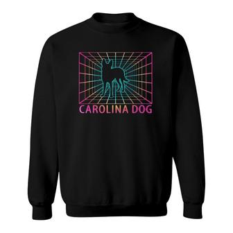 Carolina Dog Retro Dog Gift Sweatshirt | Mazezy