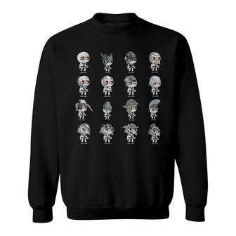 Cartoon Ninja Charakter I Youth Karate I Toddler Ninja Sweatshirt | Mazezy