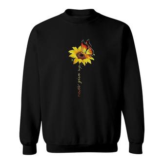Casual Summer Sunflowe Sweatshirt | Mazezy